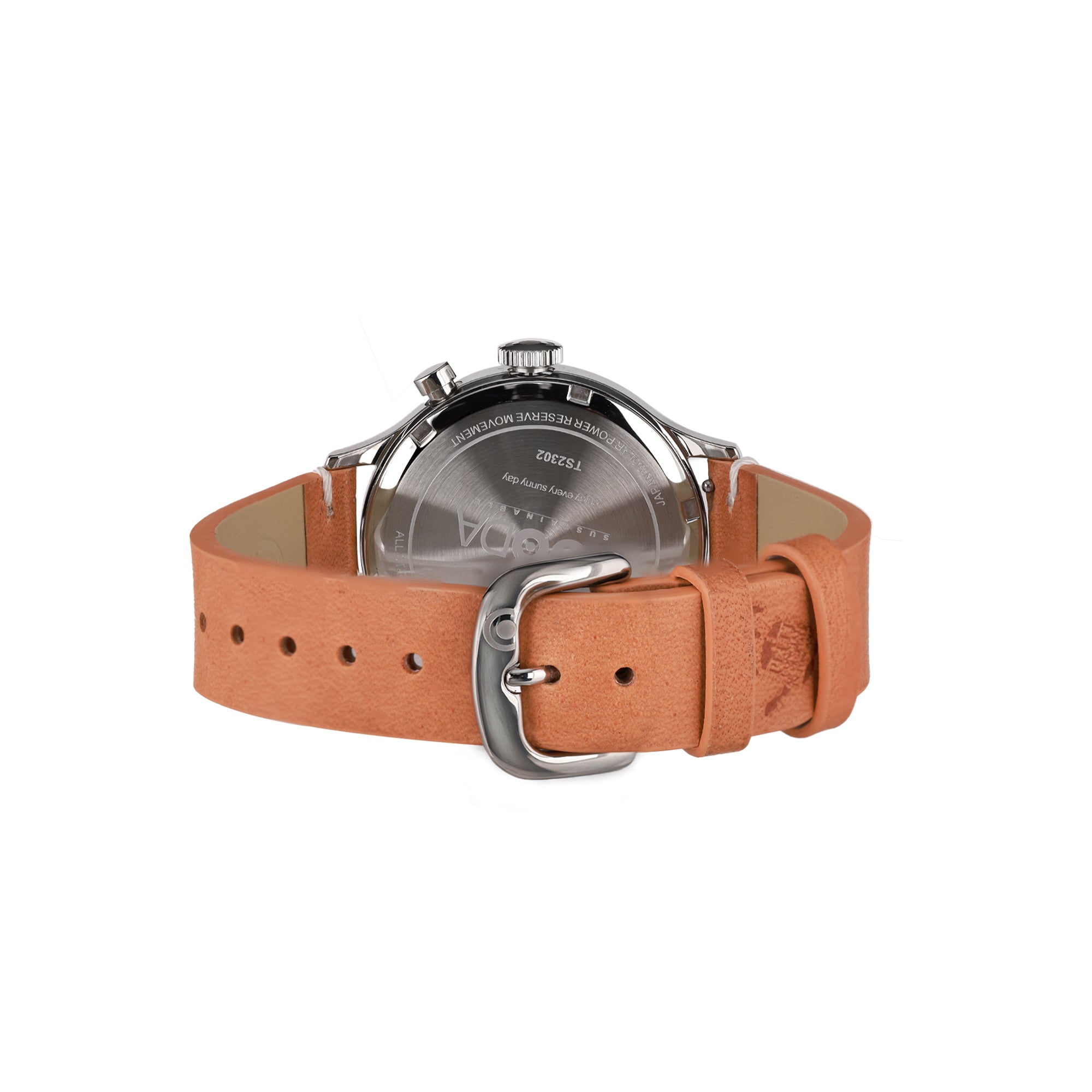 TACS Sooda 太陽能熊貓面手錶棕色版 (TS2302A)