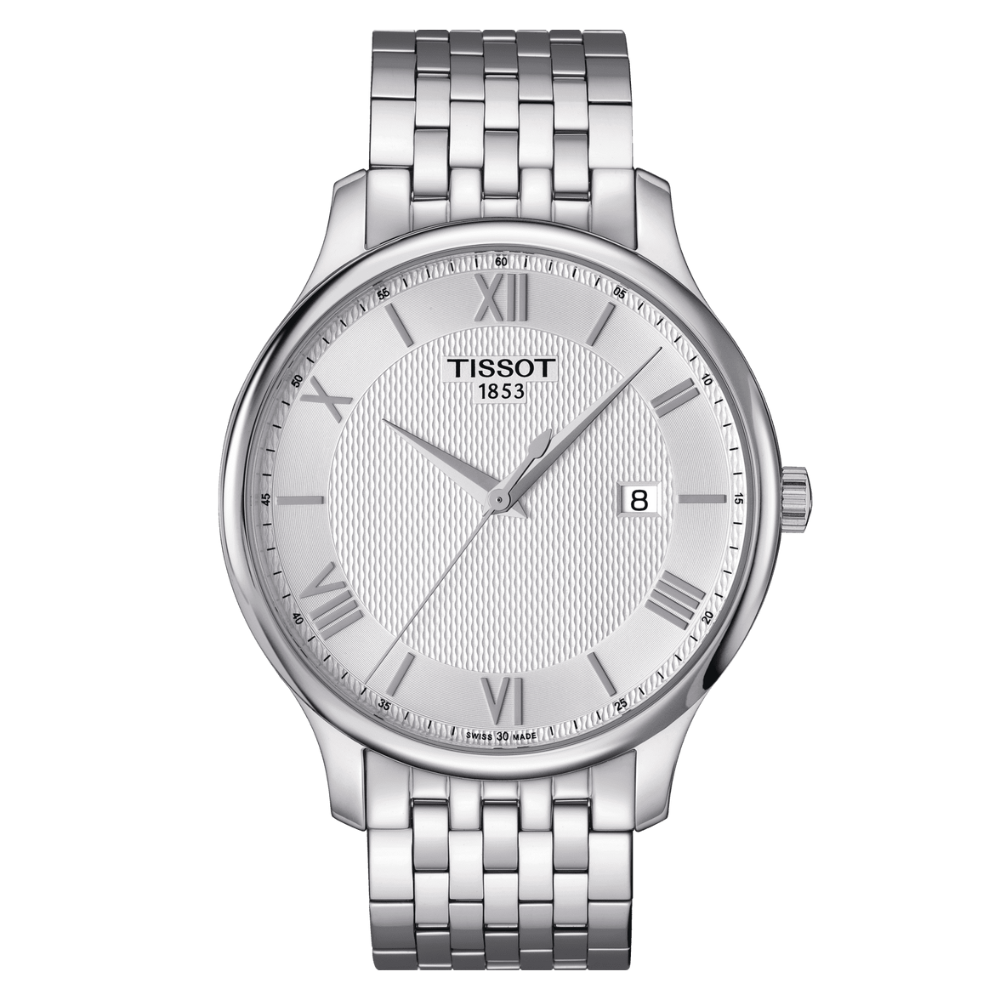 Tissot 天梭Tradition 古典風格大三針時尚錶 (T063.610.11.038.00)