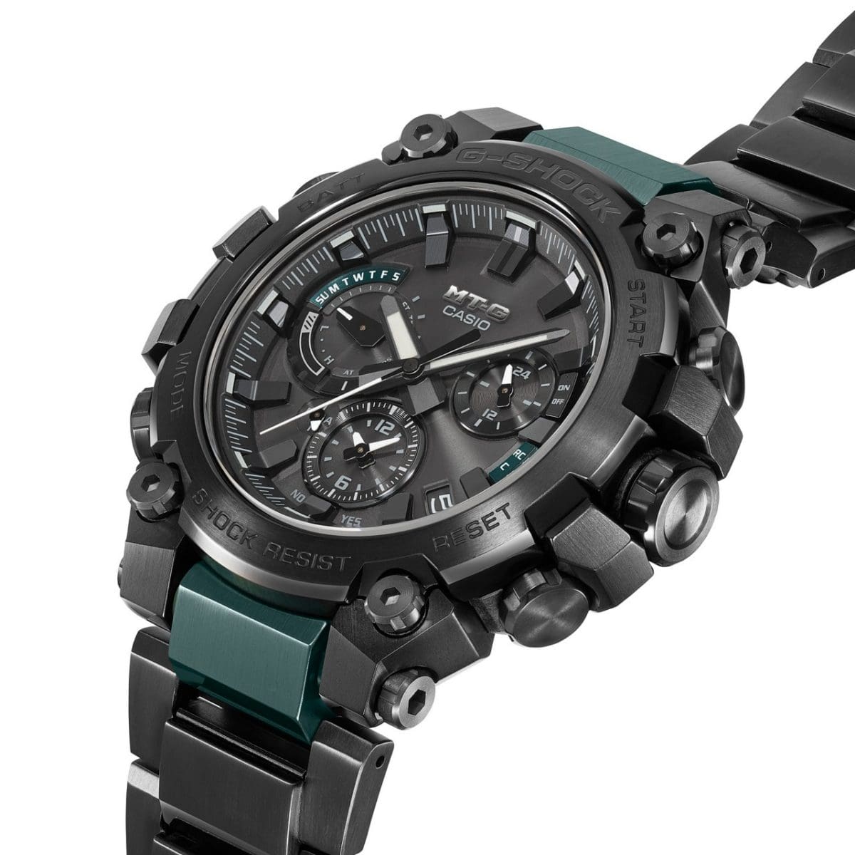 Casio G-Shock MTG-B3000 系列綠色指針手錶 (MTG-B3000BD-1A2)