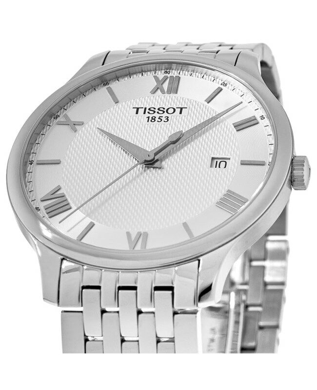 Tissot 天梭Tradition 古典風格大三針時尚錶 (T063.610.11.038.00)