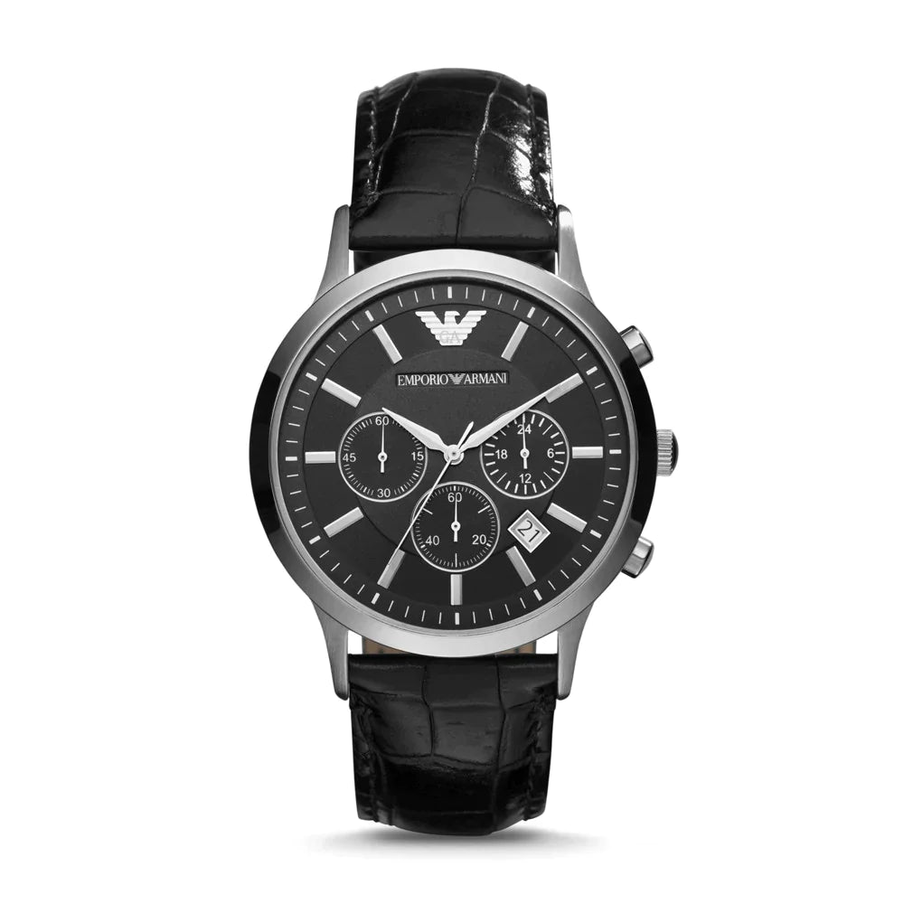 Emporio Armani 超型任務三眼計時腕錶 (AR2447)